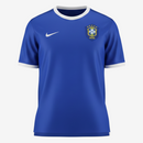 Camisa Retrô 2006 Seleção Brasileira Away - Azul