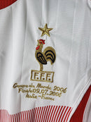 Camisa Retrô França II Away 2006 Masculino Branco