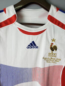Camisa Retrô França II Away 2006 Masculino Branco