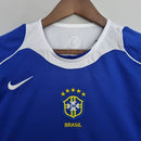 Camisa Retrô 2004 Seleção Brasileira II - Azul