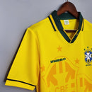 Camisa Retrô 1994 Seleção Brasileira I Umbro Masculina - Amarela