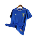 Camisa Retrô Seleção Brasileira II Away 1998/99  Azul